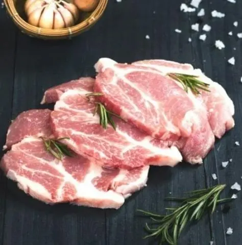 Hình ảnh 500 gam nạc dăm ướp sẵn chưa nướng