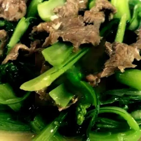 Hình ảnh Bò xào cải - đồ ăn thêm