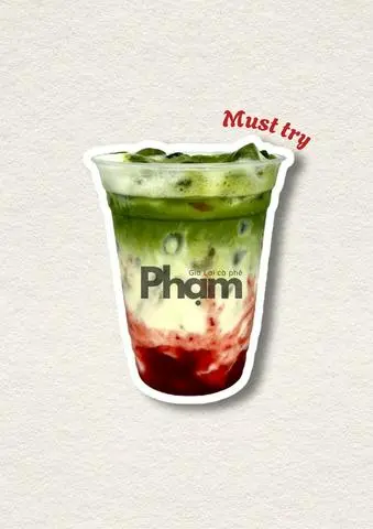 Hình ảnh Matcha Latte Dâu