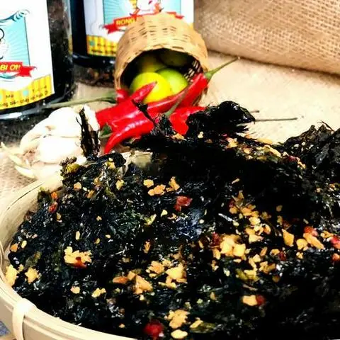 Hình ảnh Rong biển tỏi mè