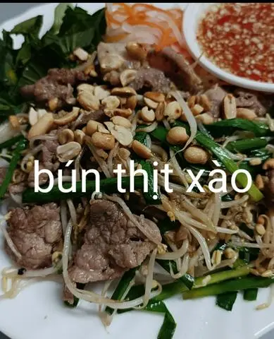Hình ảnh BÚN THỊT XÀO MIỀN TÂY
