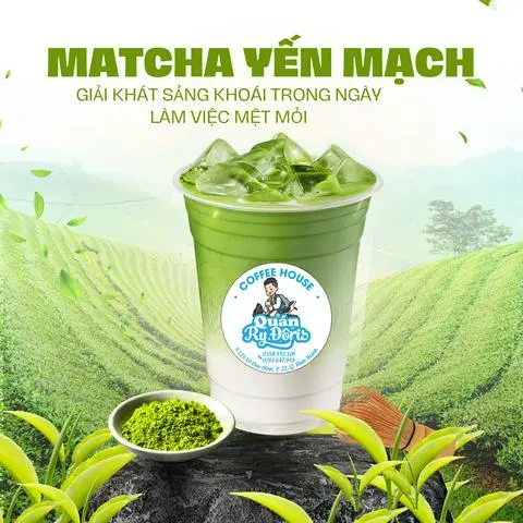 Hình ảnh Matcha Latte Sữa Yến Mạch