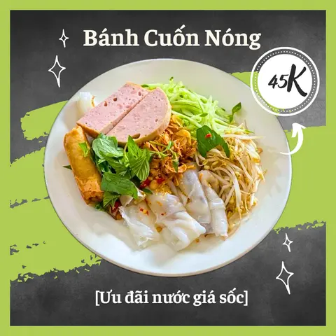 Hình ảnh BÁNH CUỐN NÓNG