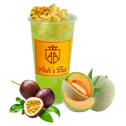 Hình ảnh Trà Dưa Lưới Chanh Dây 