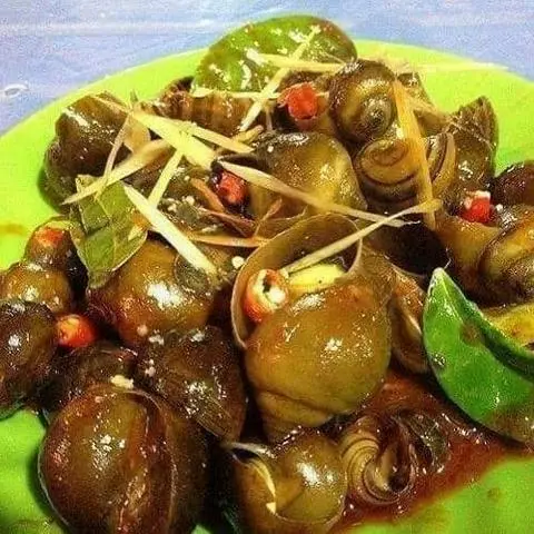 Hình ảnh ốc bươu hấp thái 
