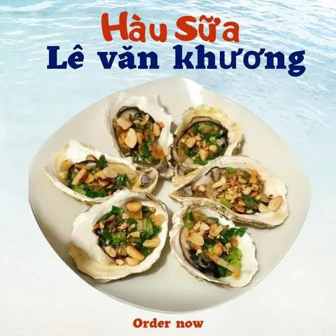 Hình ảnh Hàu Nướng Mỡ Hành (5 con)