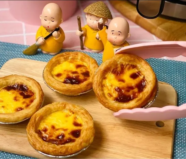 Hình ảnh Bánh tart phô mai sữa trứng