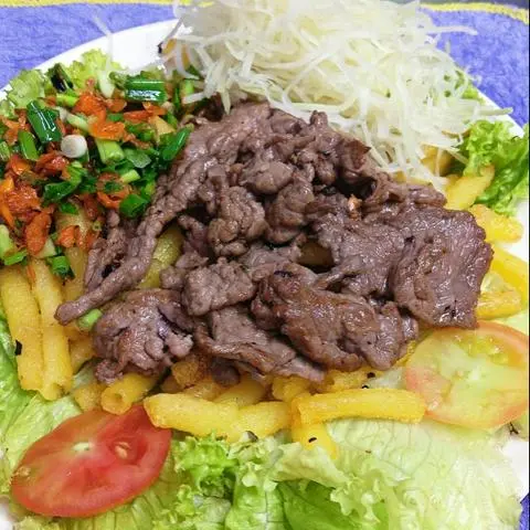Hình ảnh Nui Xào Bò