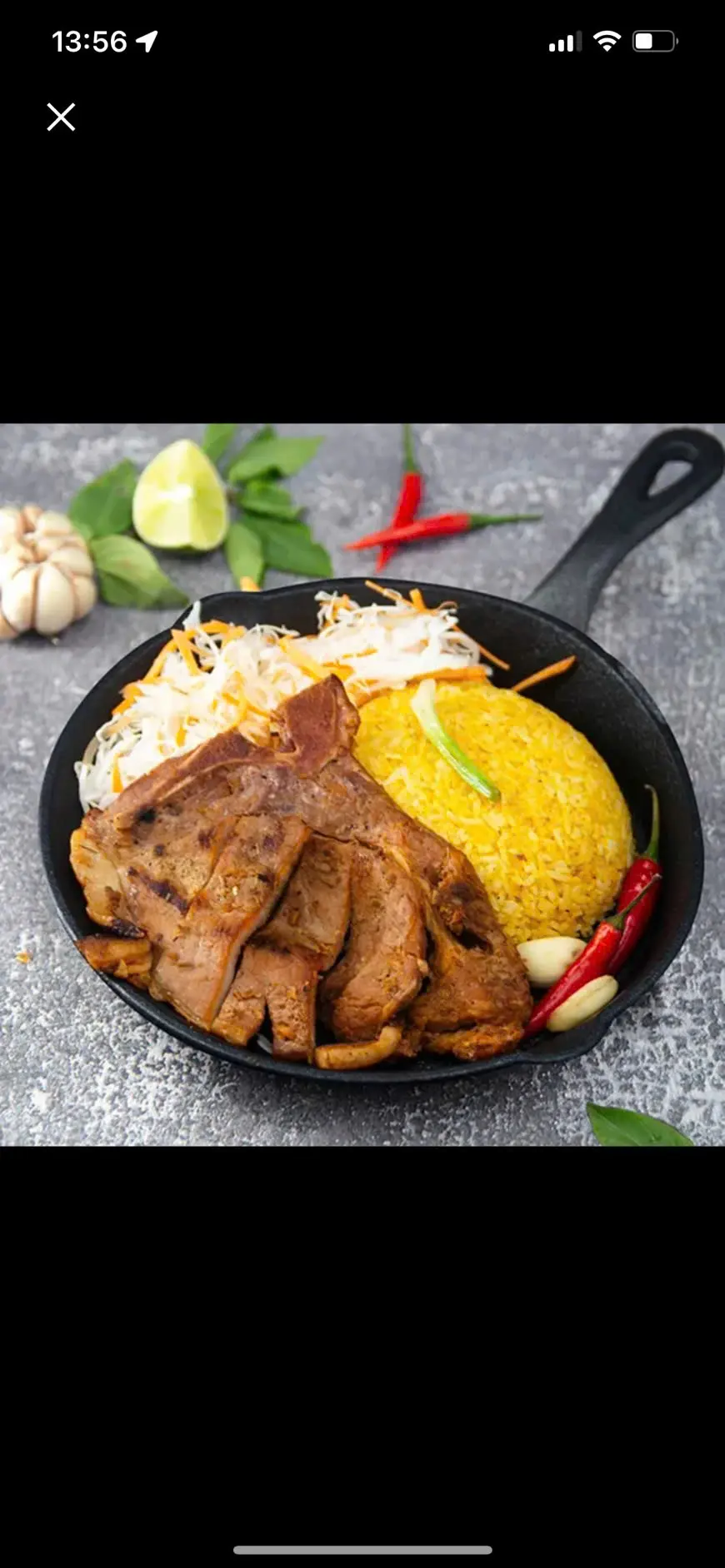 Hình ảnh Cơm sườn ướp bbq
