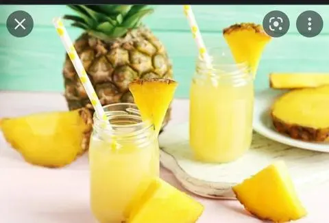 Hình ảnh Nước ép thơm + lê