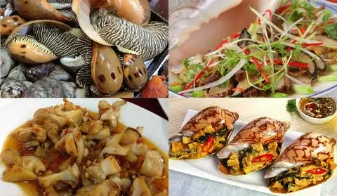 Hình ảnh Ốc giác hấp gừng