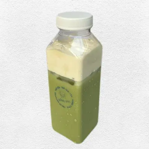 Hình ảnh Matcha latte kem phô mai dẻo