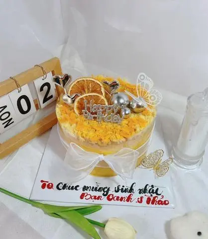 Hình ảnh Bánh bông lan trứng muối size 20cm