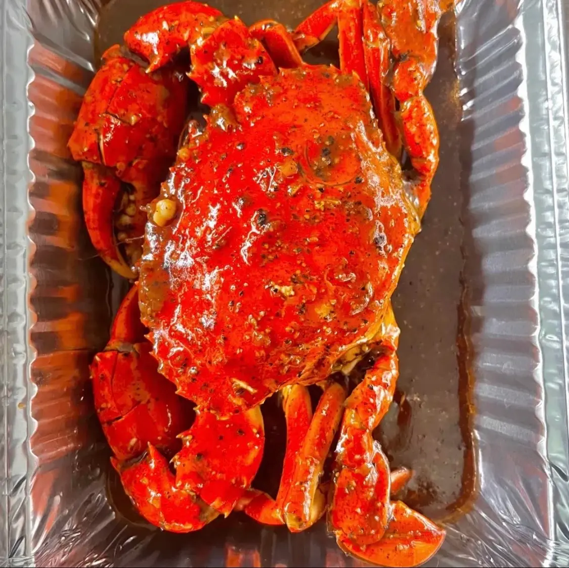 Hình ảnh CUA SỐT TIÊU ĐEN CAJUN 1 CON SIZE LỚN