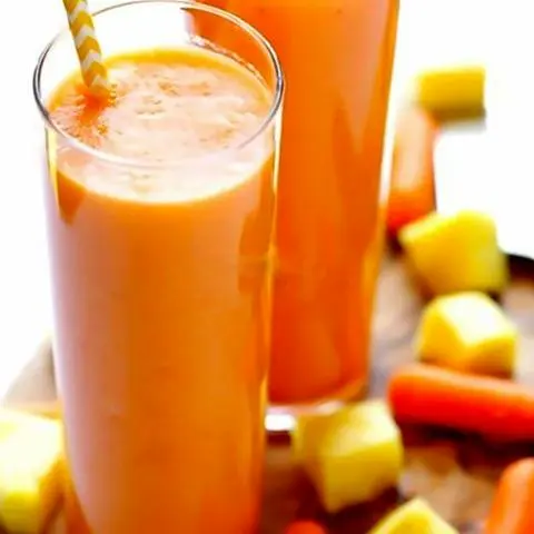 Hình ảnh Nước ép cà rốt mix dứa