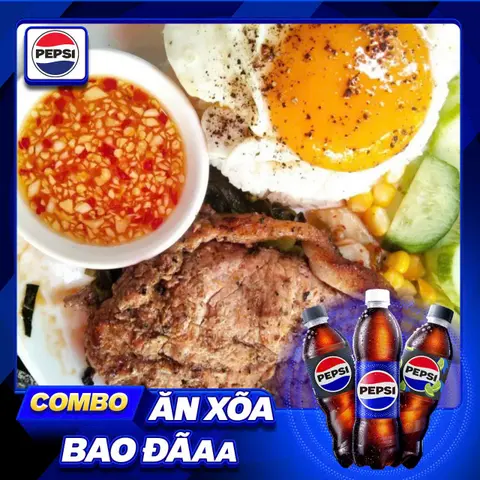 Hình ảnh Combo Cơm Sườn Nướng Hàn Quốc + Nước ngọt Pepsi