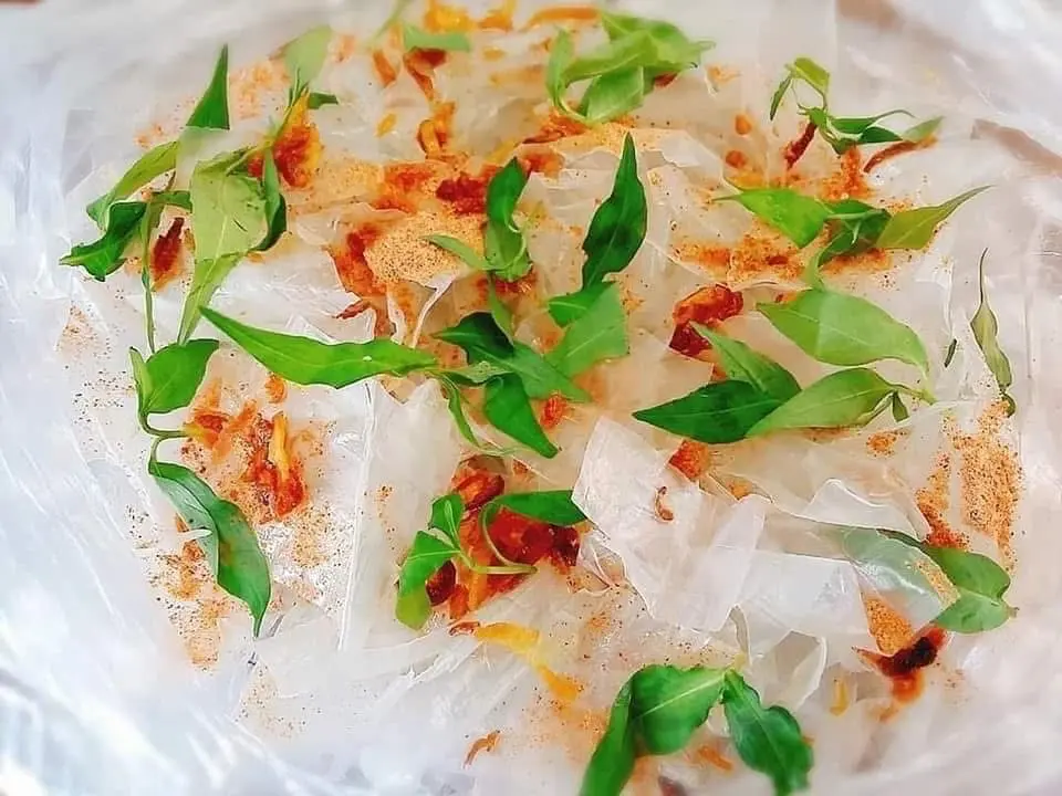 Hình ảnh Bánh Tráng Sate Muối Nhuyễn 