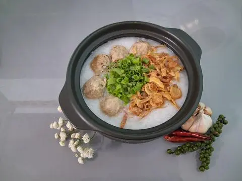 Hình ảnh Cháo bò viên