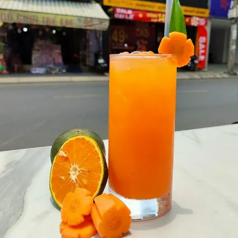 Hình ảnh Nước ép: Cam cà rốt (500ml)