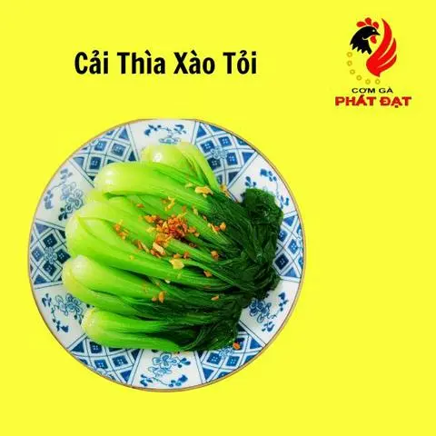 Hình ảnh Cải Thìa Xào Tỏi