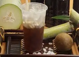 Hình ảnh Trà Bí Đao Hạt É ( Ly 700ml )