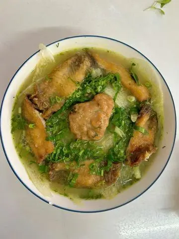 Hình ảnh Bánh đa cá rô đồng tô lớn