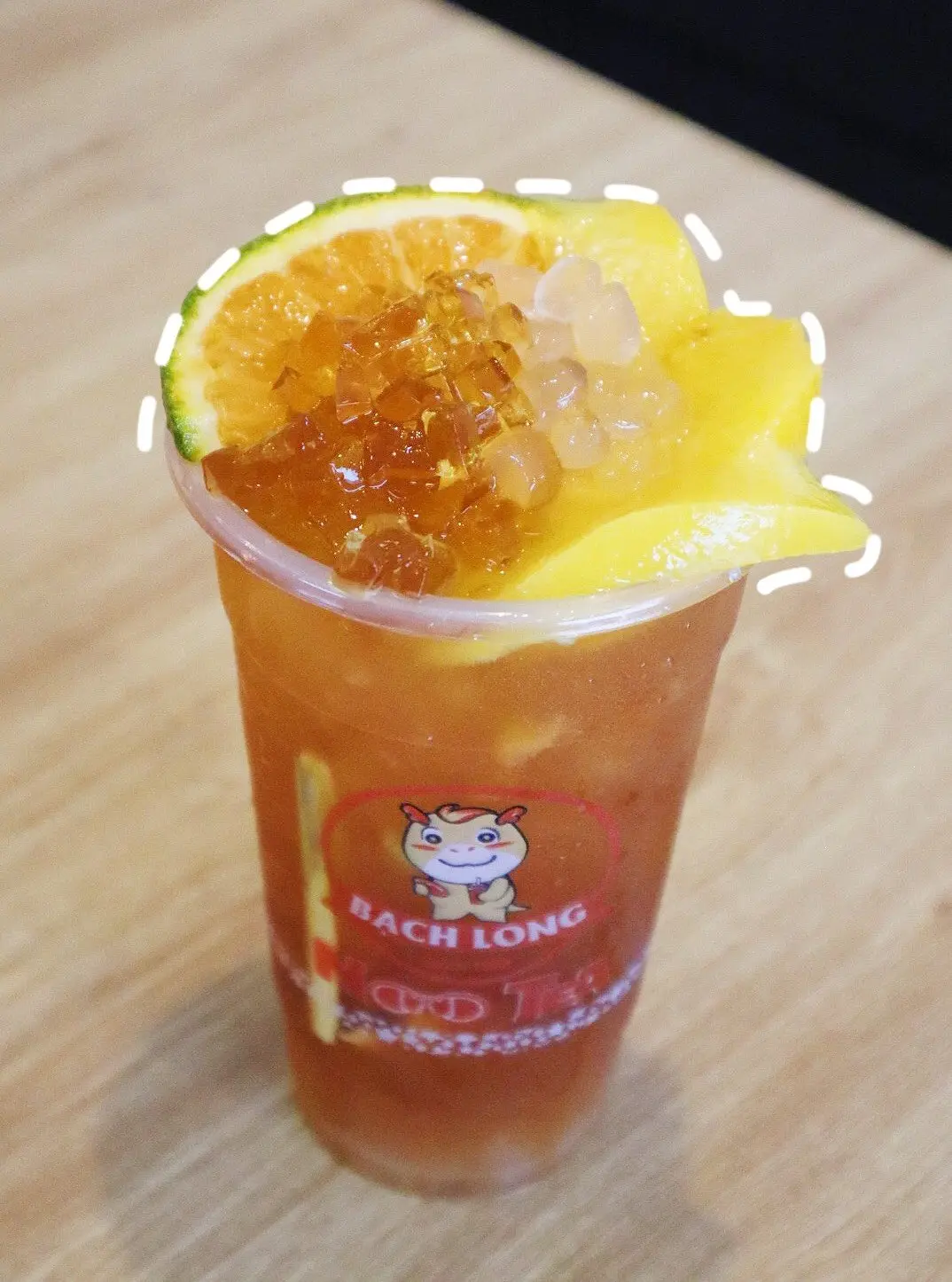 Hình ảnh Trà Đào Cam Sả
