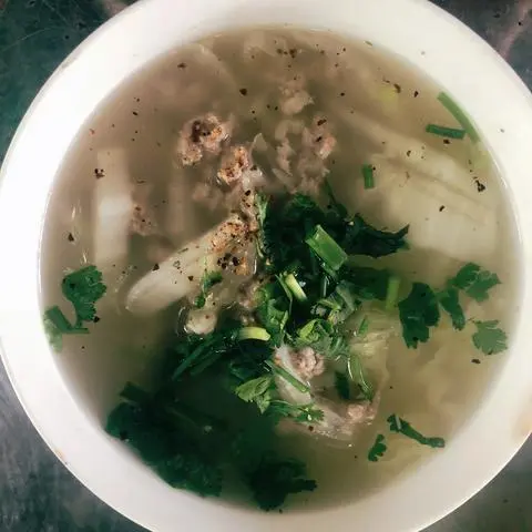 Hình ảnh Canh cải thảo thịt bằm