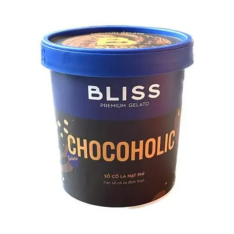Hình ảnh Kem Socola Hạt Phỉ 473ml Bliss Premium Gelato