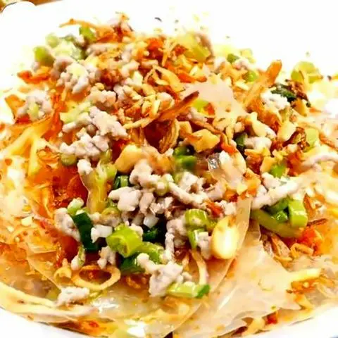 Hình ảnh Bánh tráng thịt bằm