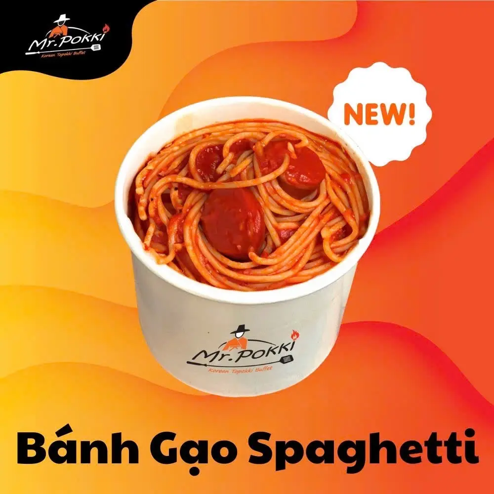 Hình ảnh Bánh Gạo Sốt Spaghetti