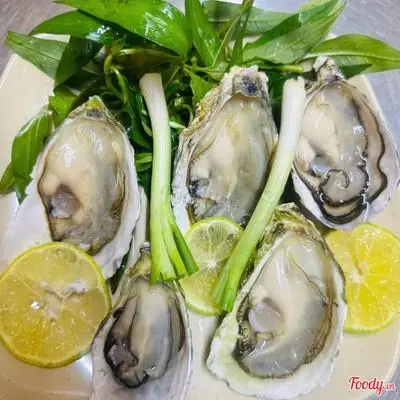 Hình ảnh Hàu sống wasabi trứng