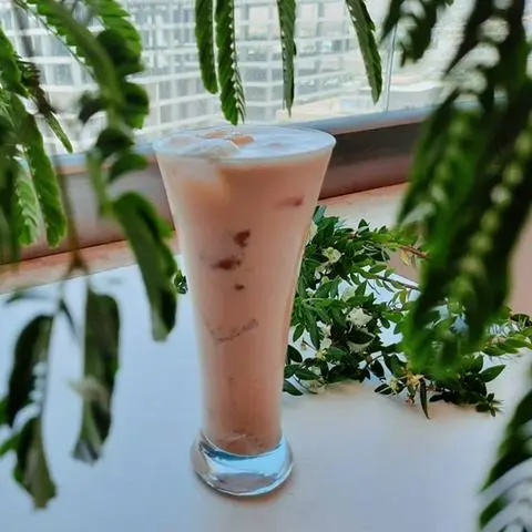 Hình ảnh Trà đào sữa