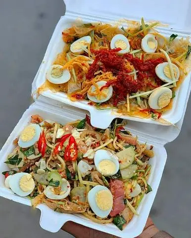 Hình ảnh bánh tráng trộn nhỏ 