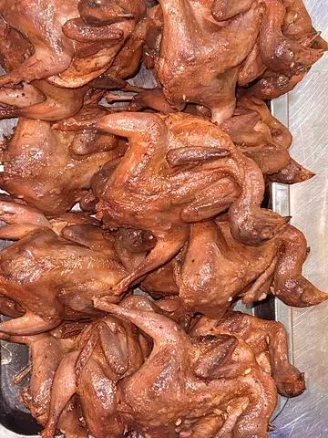 Hình ảnh chim cút chiên nước mắm 