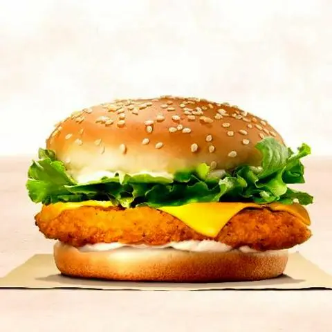 Hình ảnh BURGER TÔM TRỨNG PHÔ MAI