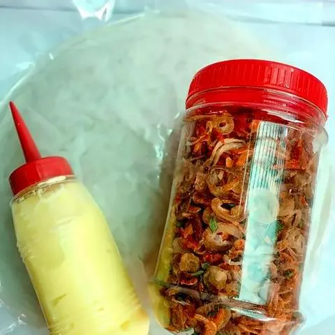 Hình ảnh Combo bánh phơi sương ruốc hành phi kèm bơ