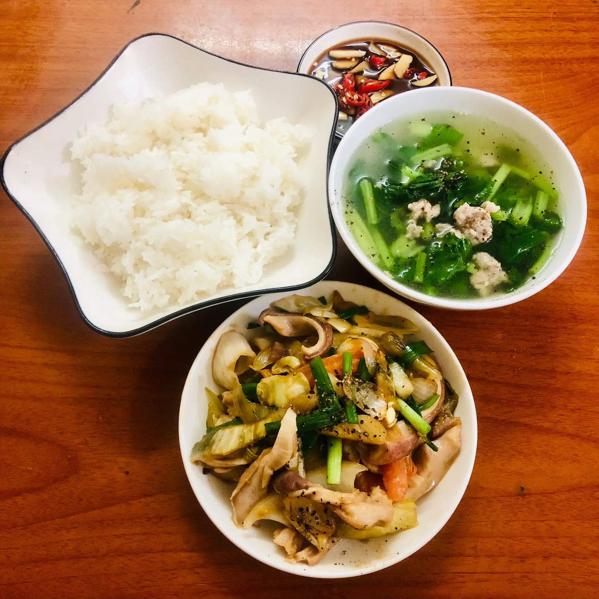 Hình ảnh Cơm Rang Dạ Dày Xào Dưa 