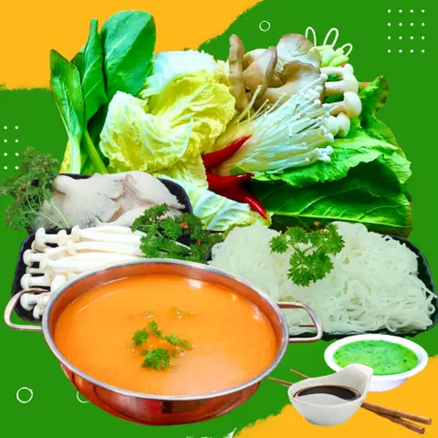 Hình ảnh LẨU THÁI CHAY RAU NẤM 