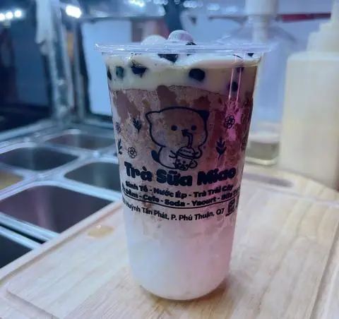 Hình ảnh Milo Dầm Trân Châu Bánh Flan