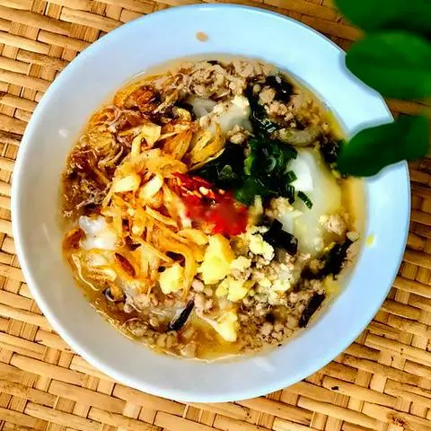 Hình ảnh Bánh đúc nóng thịt bằm