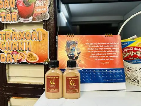 Hình ảnh Cà phê muối chai 100ml
