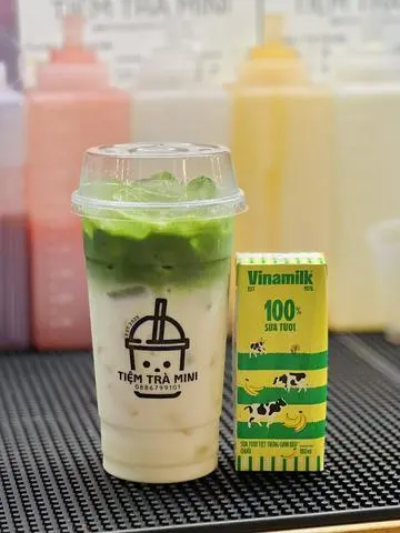 Hình ảnh Matcha sữa chuối