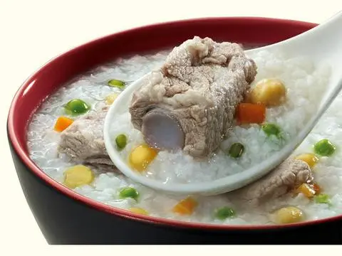 Hình ảnh Cháo yến sườn non ngũ đậu