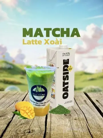 Hình ảnh Matcha Latte Xoài (L)