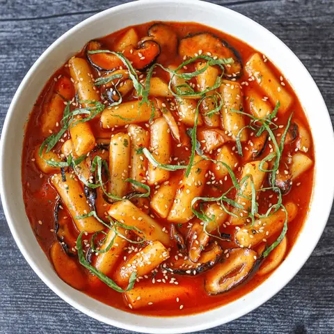 Hình ảnh Bánh gạo cay cú (Tokbokki)