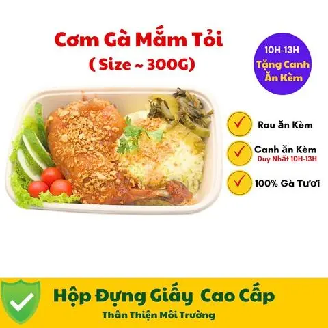 Hình ảnh Combo cơm đùi gà Gốc Tư Vừa - Nước Sâm
