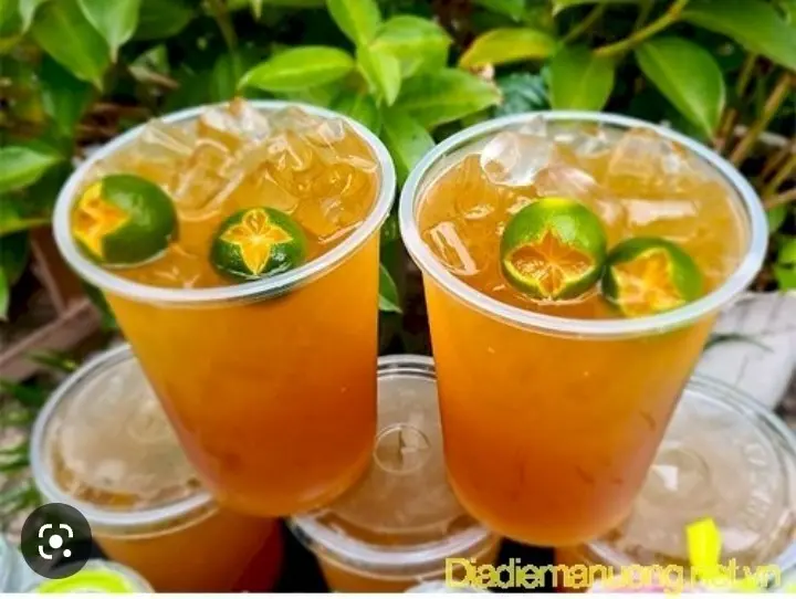 Hình ảnh Trà Tắc ly khổng lồ 