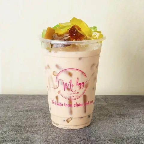 Hình ảnh Trà sữa rau câu sợi 700ml