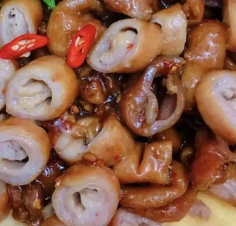 Hình ảnh Ruột khìa nước dừa +Cơm 